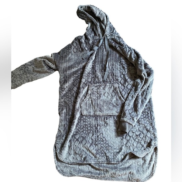 Denver Hayes Oversized Cozy Lounge Sweater Nightdress Women’s Size Large - Picture 2 of 8